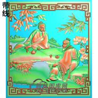 GDRW-6250静香人物精雕图(GD-199)