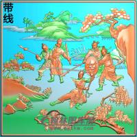 GDRW-8019-水浒精雕图(GD-214)