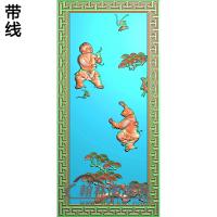 GZRW-014-童子图精雕图(GD-260)