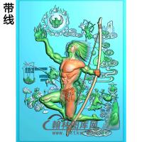 RW-063-人物系列精雕图(GD-287)