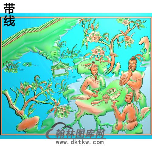 RW-065-人物系列精雕图(GD-289)