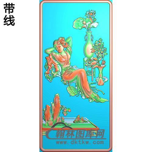 SN-00-仕女图精雕图(GD-312)