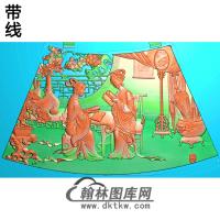 书精雕图(GD-415)