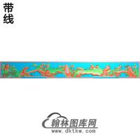 渔樵耕读底板精雕图（SSFJ-212）