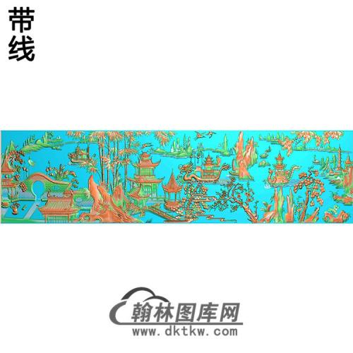 SS-002-山水系列精雕图(SSJZ-028)