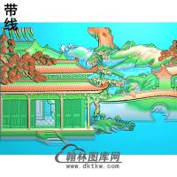 SS-004-山水系列精雕图(SSJZ-029)