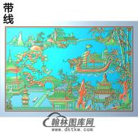 SS-021-山水系列精雕图(SSJZ-036)