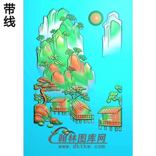 SS-063-山水系列精雕图(SSJZ-063)