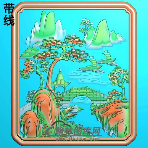 SS-064-山水系列精雕图(SSJZ-064)