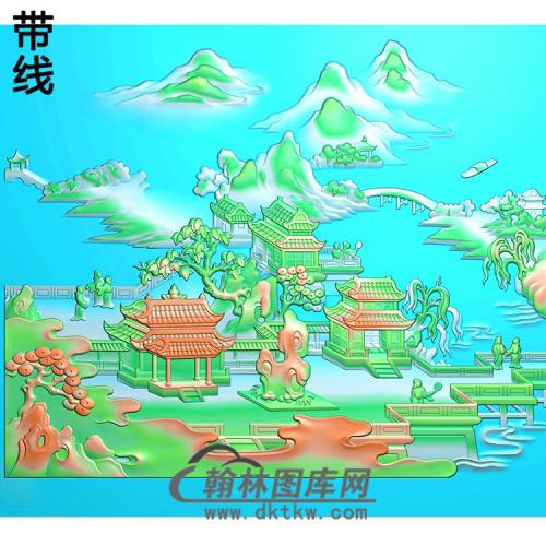 SS-065-山水系列精雕图(SSJZ-065)