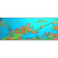 SSJZ-6259沙发山水图精雕图(SSJZ-155)