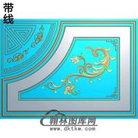 吉祥平几面板精雕图（ZSBK-025）