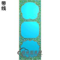 大门云框精雕图（ZSBK-035）