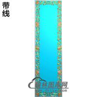 圈口长精雕图（ZSBK-054）