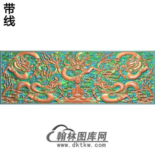 L-5005-5龙精品图精雕图（WL-013）