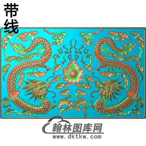 CTBB-154-前中小板带线精雕图（SL-008）