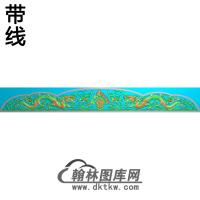 龙带线精雕图（SL-060）