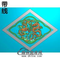 WQ-134带线精雕图（SL-104）