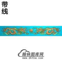 龙带线精雕图（SL-113）