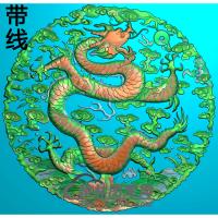 L-457-云龙带线精雕图（DL-125）