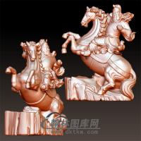关公立体圆雕图(YGG-20)
