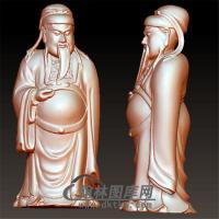 古代人物立体圆雕图(YGD-005)