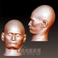 新西兰人头像立体圆雕图（YXF-108)
