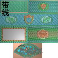 风水阁精雕图(GHH-009)