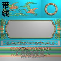 鹤园精雕图(GHH-020)