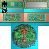 龙御阁一套17年精雕图(GHH-043)
