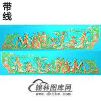 八仙棺材板2精雕图（GC-038）