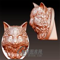 猫立体圆雕图(YDW-017)