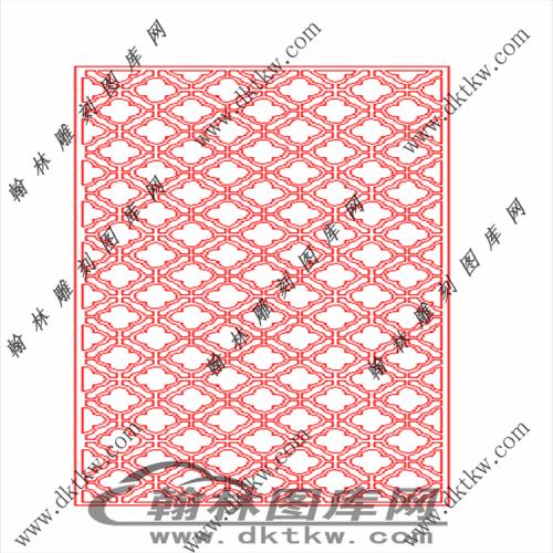 中式镂空花格图（ZSLK-024)