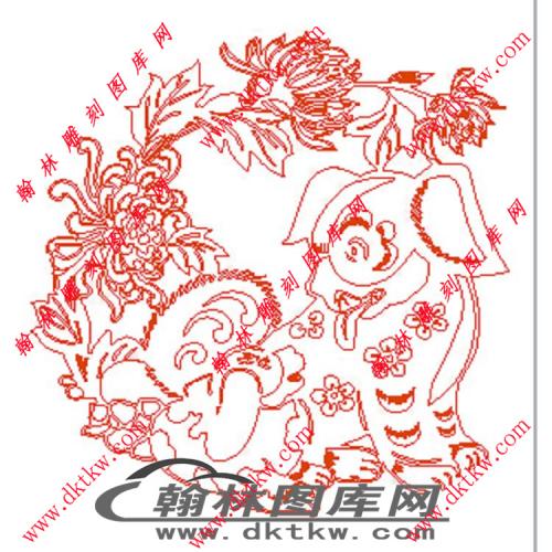 镂空花格图（LKHK-002)