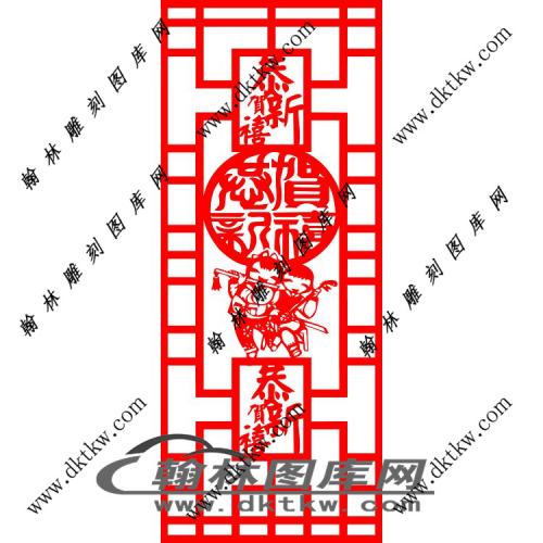 镂空花格图（LK-015)