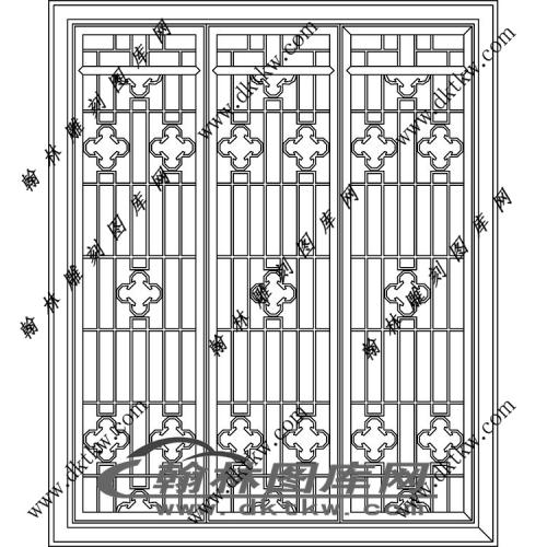 镂空花格图（LK-023)