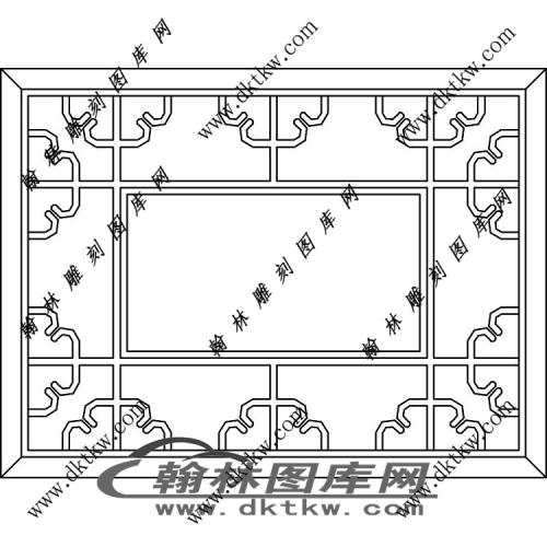 镂空花格图（LK-035)