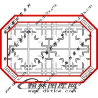 镂空花格图（LK-233)