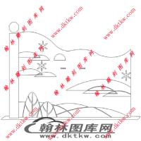 镂空花格图（ZLK-281)