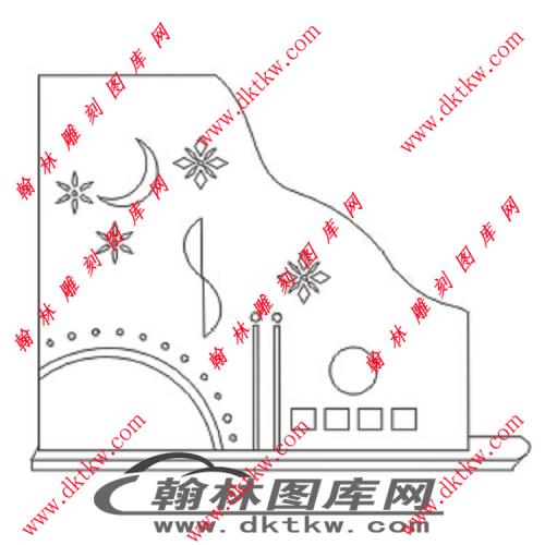 镂空花格图（ZLK-293)