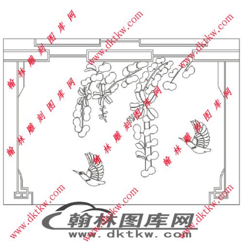 镂空花格图（ZLK-354)