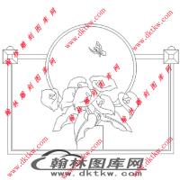 镂空花格图（ZLK-392)