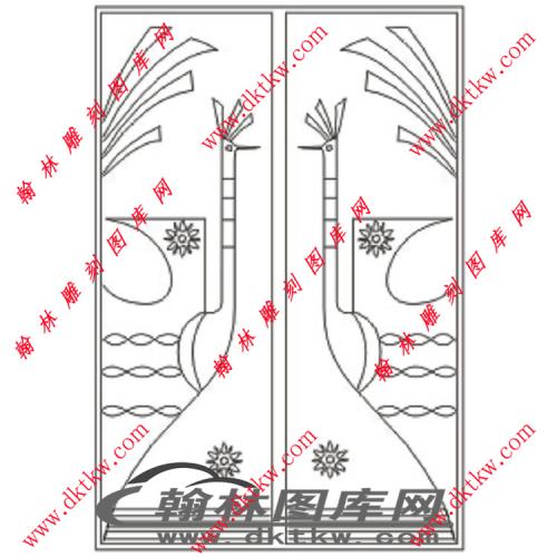 镂空花格图（ZLK-485)