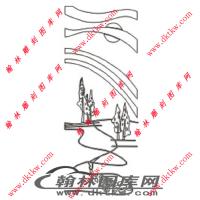 镂空花格图（ZLK-578)