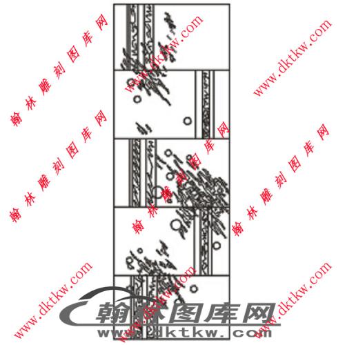 镂空花格图（ZLK-593)