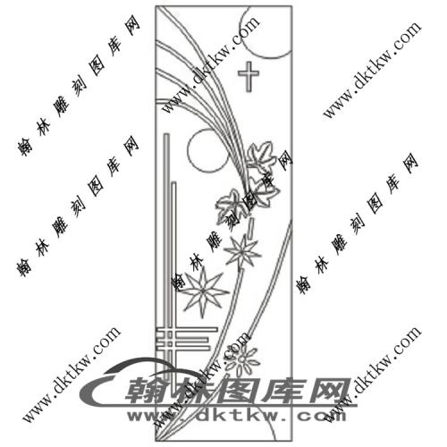 镂空花格图（ZLK-665)