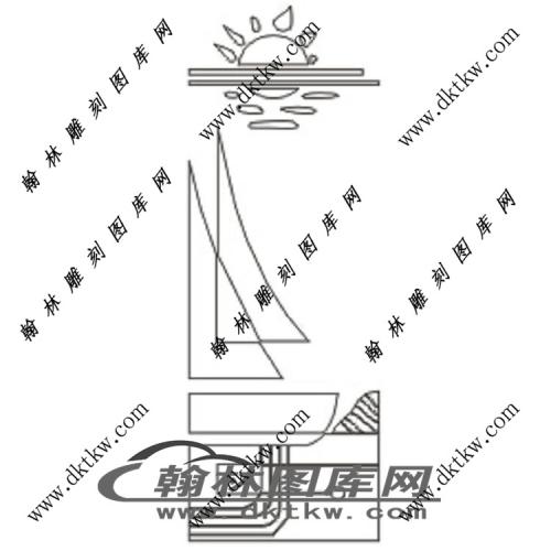 镂空花格图（ZLK-734)