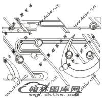 镂空花格图（ZLK-740)