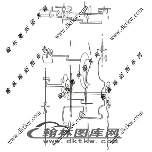 镂空花格图（ZLK-745)