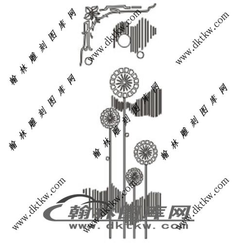 镂空花格图（ZLK-770)